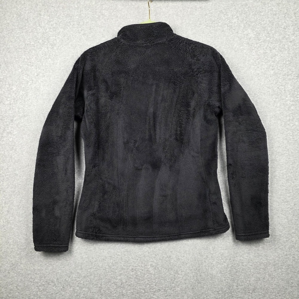 The North Face Sweatshirt‎ Womens Medium Black Fleece 1/4 Zip Pocket Pullover - Picture 2 of 9